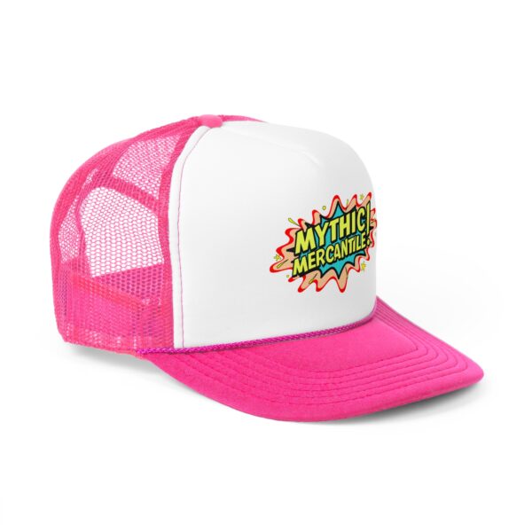 Trucker Cap - Mythic Mercantile Logo - Image 7
