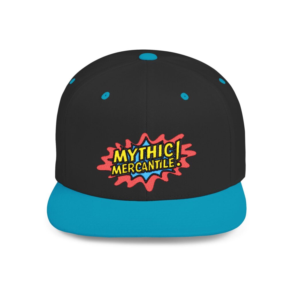 Mythic Mercantile Snapback Hat, declare your allegiance to all things awesome!