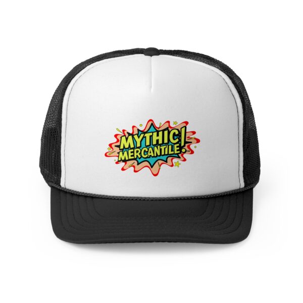 Trucker Cap - Mythic Mercantile Logo - Image 2