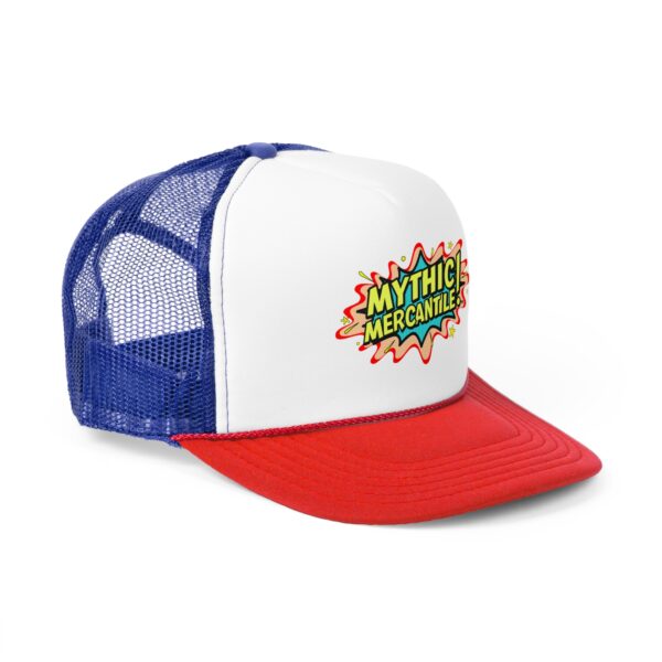Trucker Cap - Mythic Mercantile Logo - Image 6