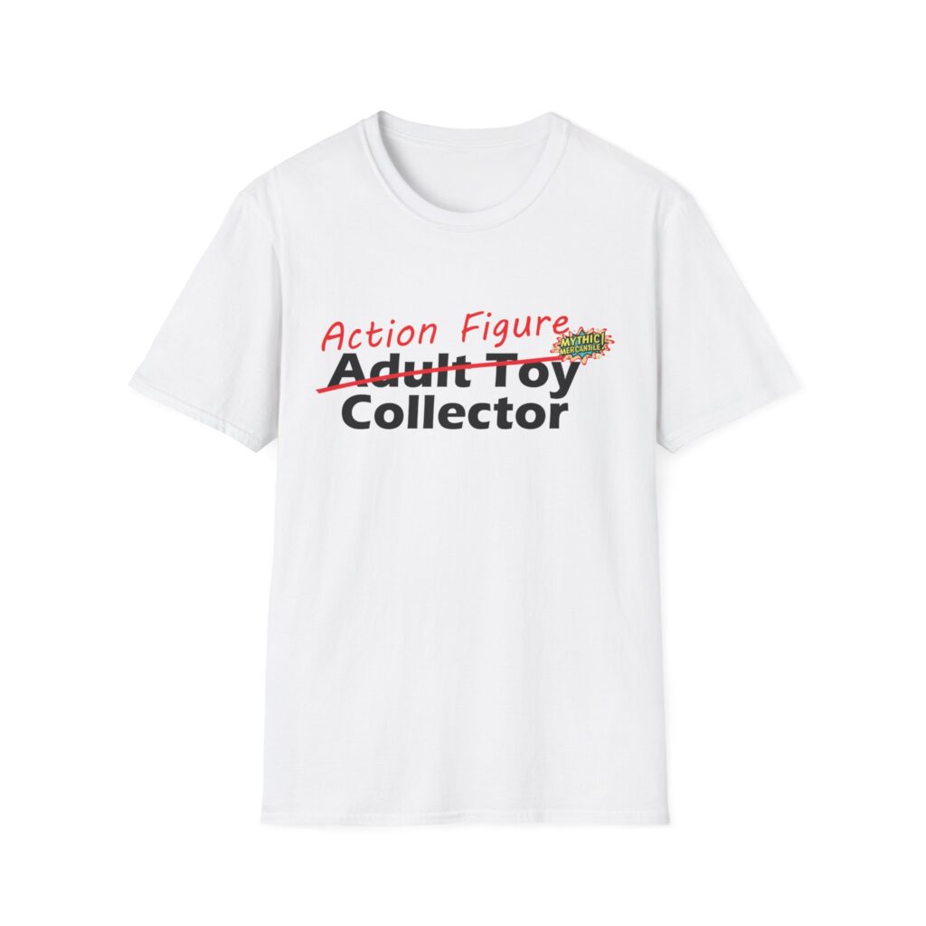 Action Figures Collector Unisex T-Shirt – Perfect for Comic-Con, Casual Wear, Unisex Tee, Geek Fashion