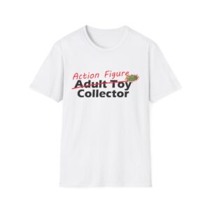 Action Figures Collector Unisex T-Shirt – Perfect for Comic-Con, Casual Wear, Unisex Tee, Geek Fashion
