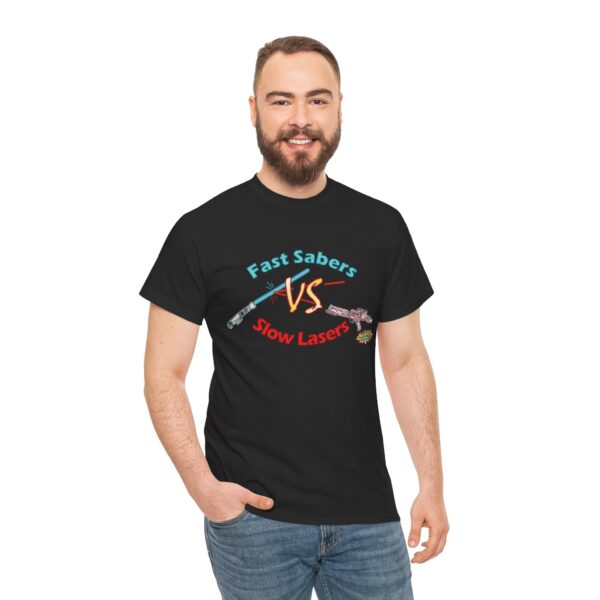 The "Galactic Physics" Star Wars Inspired Tee from Mythic Mercantile, Sci-Fi Fan Apparel, Comic Convention Outfit, Geek Gift - Image 3
