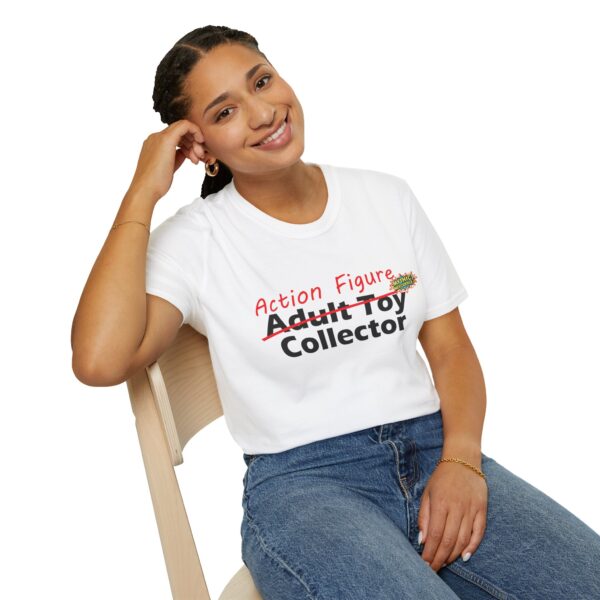 Action Figures Collector Unisex T-Shirt – Perfect for Comic-Con, Casual Wear, Unisex Tee, Geek Fashion - Image 4