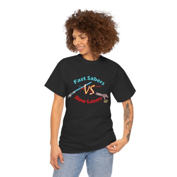 The "Galactic Physics" Star Wars Inspired Tee from Mythic Mercantile, Sci-Fi Fan Apparel, Comic Convention Outfit, Geek Gift - Image 2