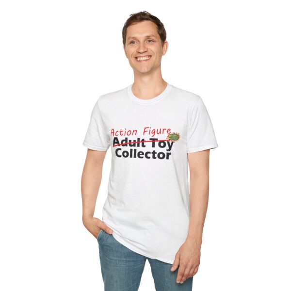 Action Figures Collector Unisex T-Shirt – Perfect for Comic-Con, Casual Wear, Unisex Tee, Geek Fashion - Image 3