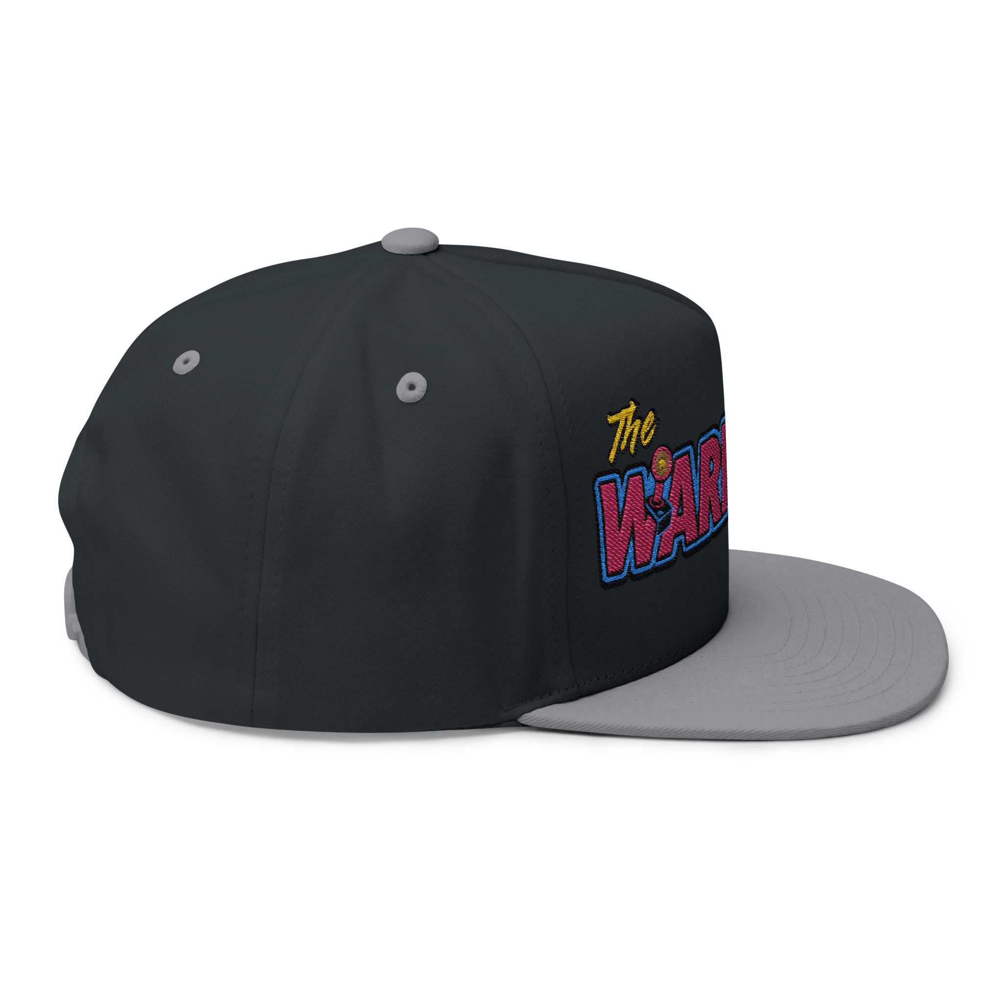 Warpcore Arcade Embroidered Flat Bill Cap — Retro Gaming Snapback - Image 4