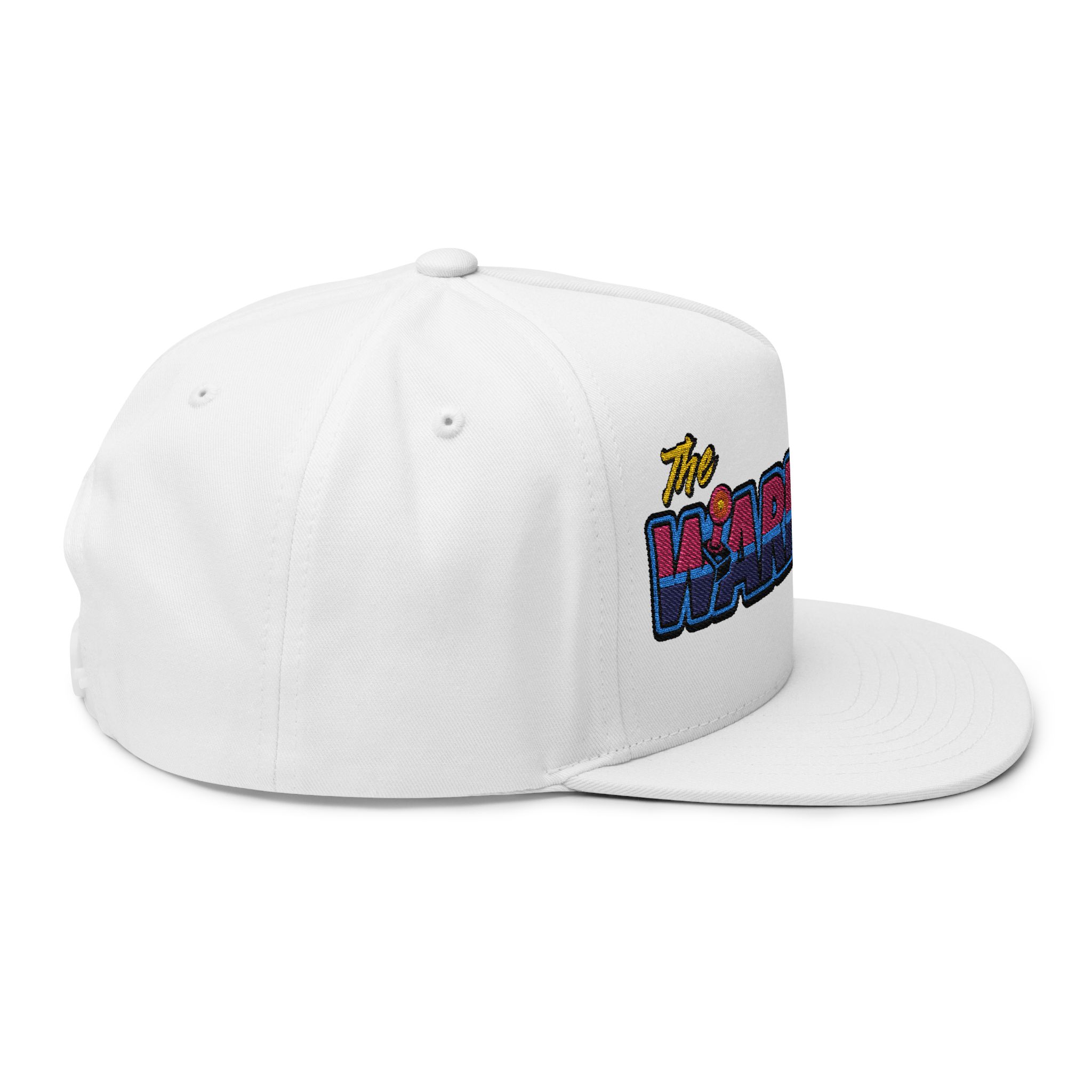 The Warpcore Arcade Retro Embroidered Flat Bill Cap – Snapback - Image 15