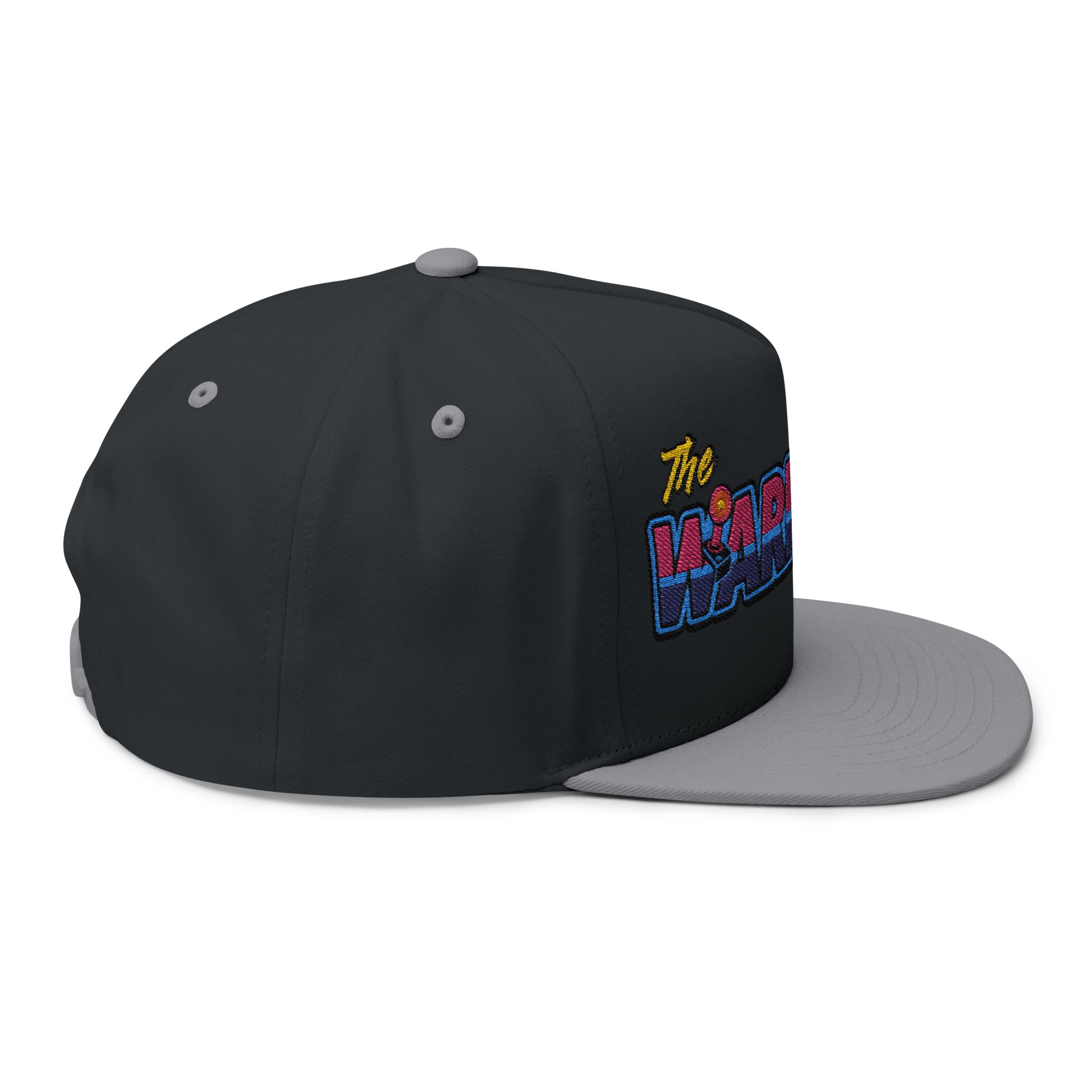 The Warpcore Arcade Retro Embroidered Flat Bill Cap – Snapback - Image 12