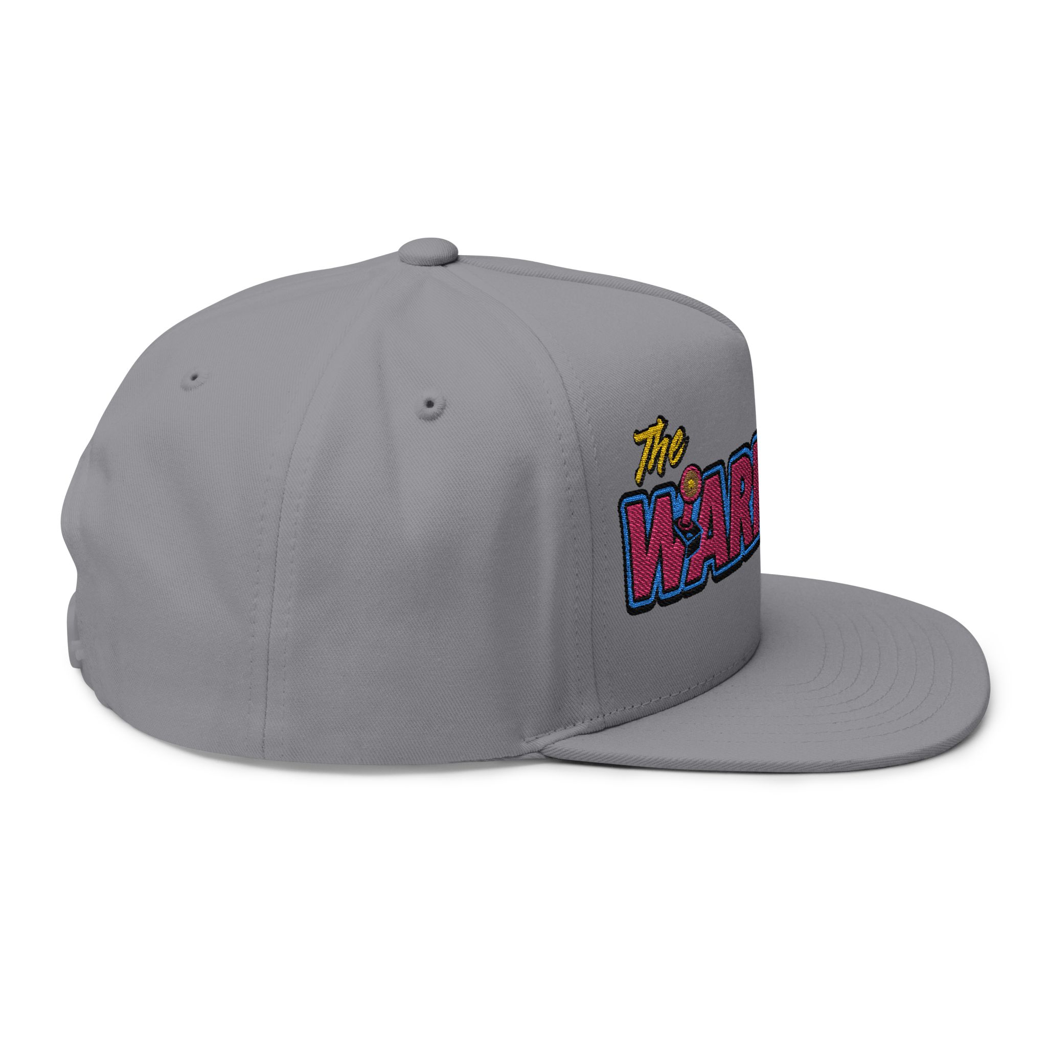 Warpcore Arcade Embroidered Flat Bill Cap — Retro Gaming Snapback - Image 8