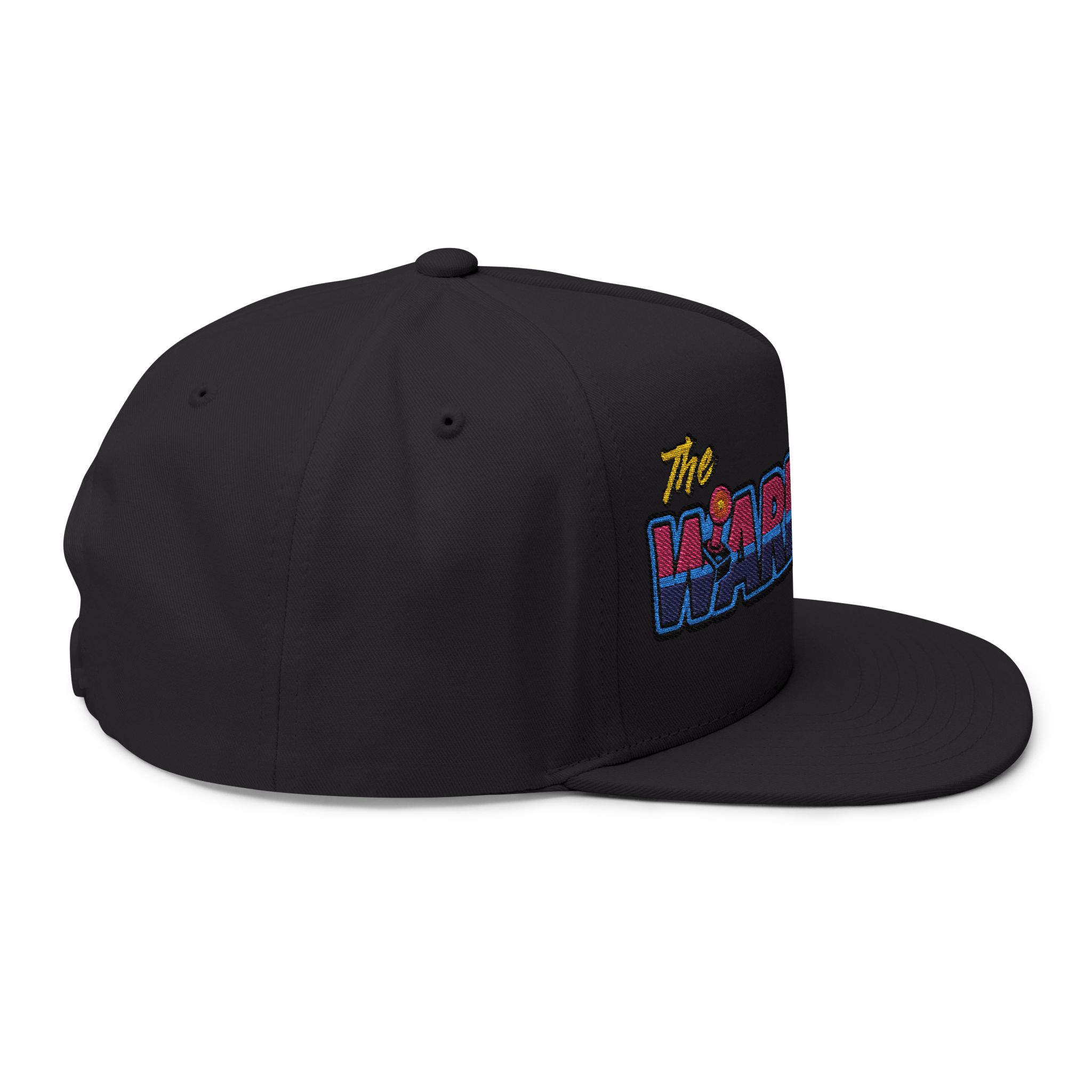 The Warpcore Arcade Retro Embroidered Flat Bill Cap – Snapback - Image 8