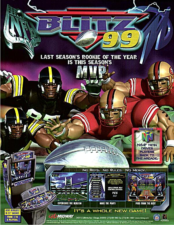 NFL Blitz Flyer