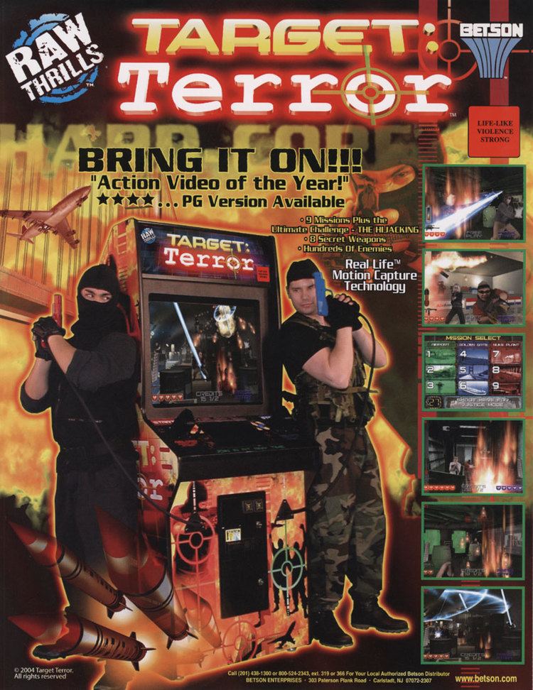 Target Terror Gold Flyer