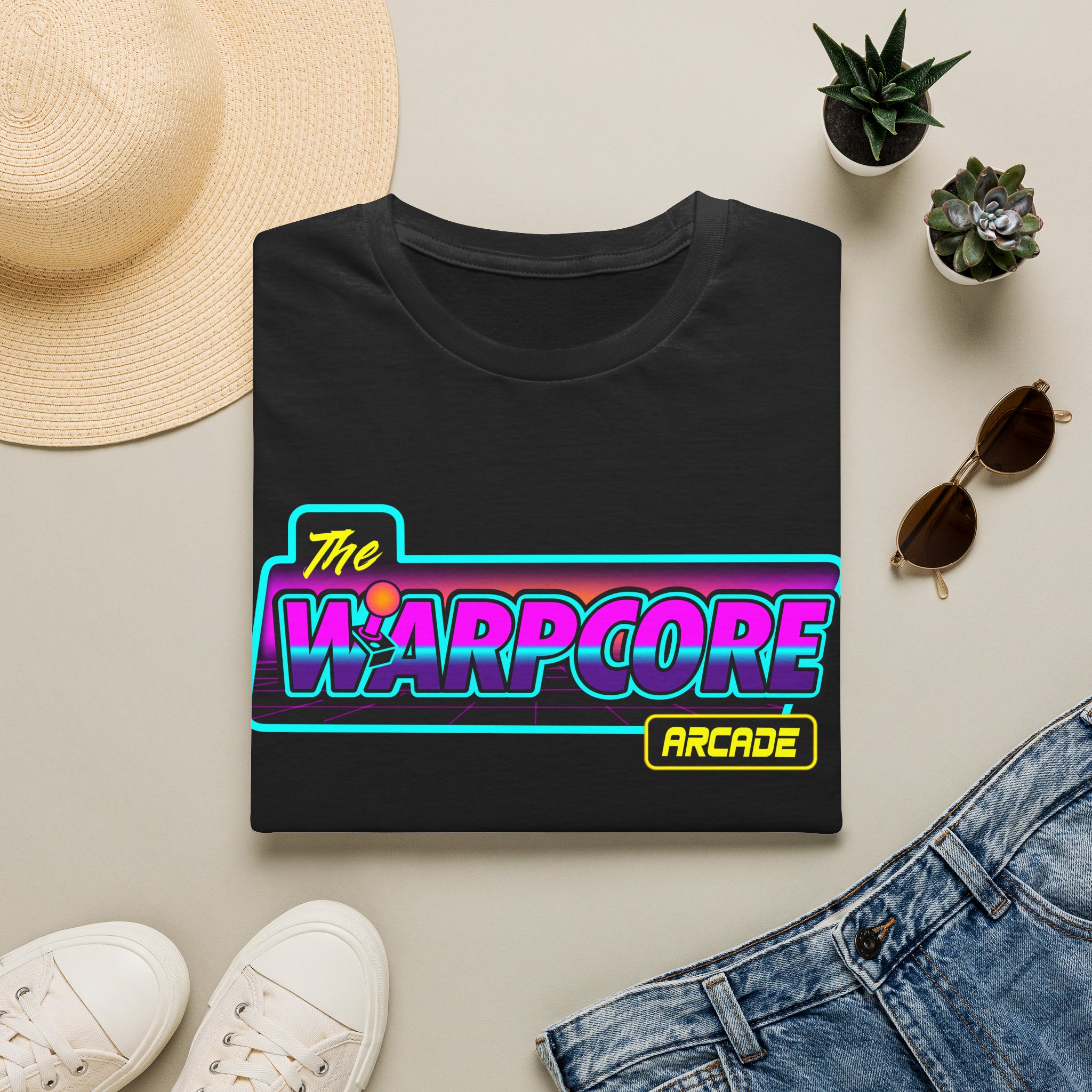 Warpcore Arcade T-Shirt — Retro Neon Gaming Tee - Image 6